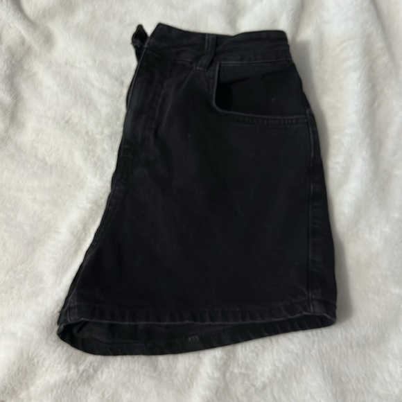 AsYou black jean shorts - Picture 3 of 6
